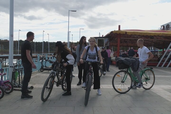 Bike tour in Belsh City