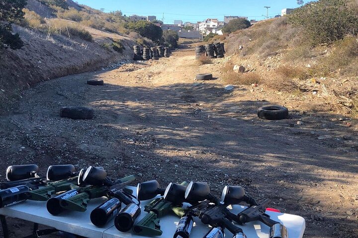 Bachelor party/play Paintball/quad mountain pink
