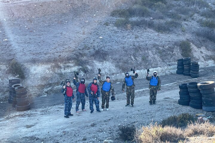Bachelor party/play Paintball/quad mountain pink
