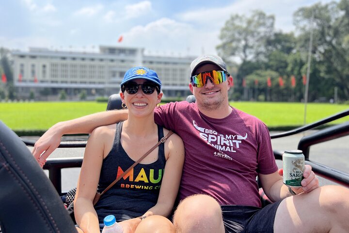 Ho Chi Minh City Private Half-Day Tour by U.S Army Jeep