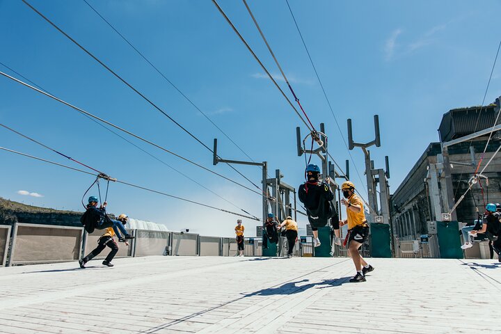 Zipline To The Falls in Niagara Falls, Canada