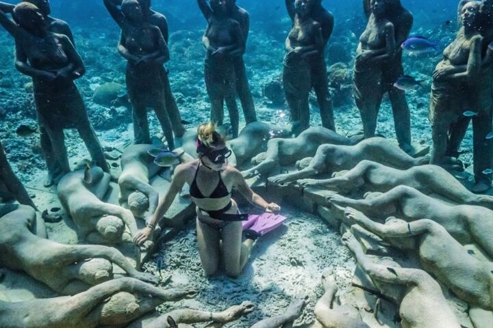 from Gili Trawangan: 3 gilis Snorkeling Trip with Gopro camera
