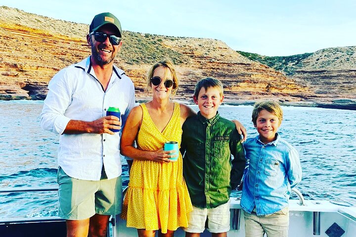 Kalbarri Sunset Cruise along the Coastal Cliffs