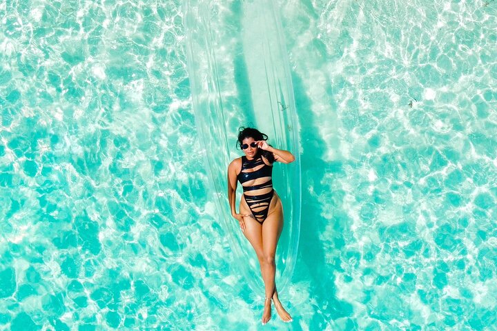 Clear Kayak Photoshoot in Turks and Caicos Islands Providenciales