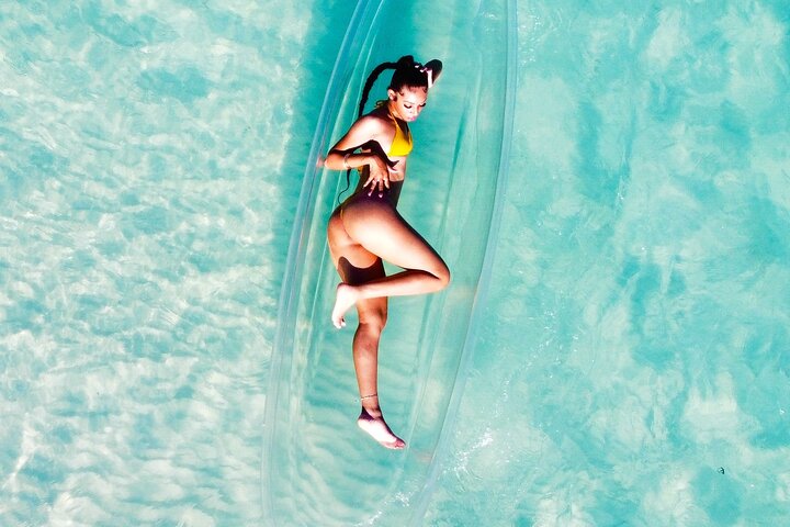 Clear Kayak Photoshoot in Turks and Caicos Islands Providenciales