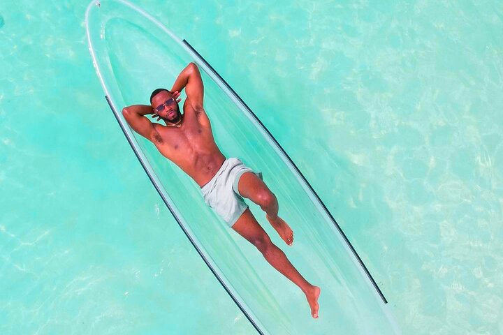 Clear Kayak Photoshoot in Turks and Caicos Islands Providenciales