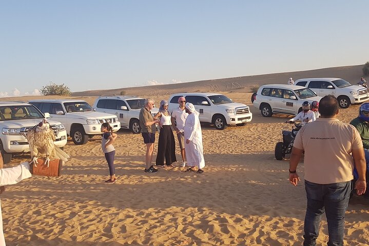 Dubai Desert Safari Dune Bashing, 60min ATV Quad, Camel Ride, BBQ