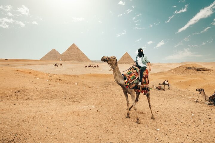 Cairo By Big Bus full day From Hurghada (Pyramids-sphinx-Egyptian Museum-Lunch)
