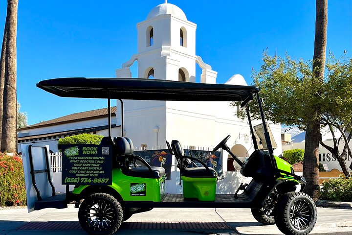 1.5 Hour Stretch Limo Golf Cart Tour, Ultimate Old Town Exploration