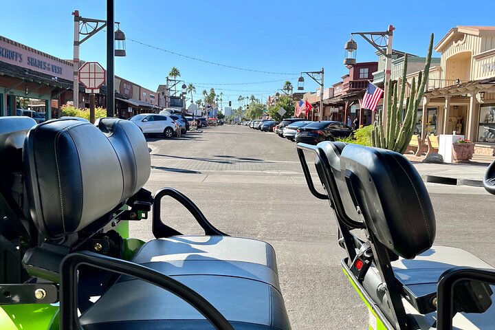 1.5 Hour Stretch Limo Golf Cart Tour, Ultimate Old Town Exploration