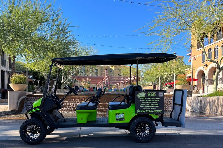 1.5 Hour Stretch Limo Golf Cart Tour, Ultimate Old Town Exploration