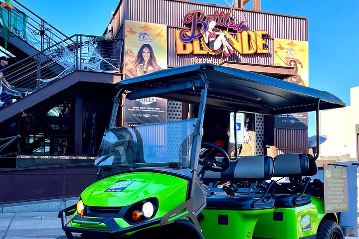 1.5 Hour Stretch Limo Golf Cart Tour, Ultimate Old Town Exploration