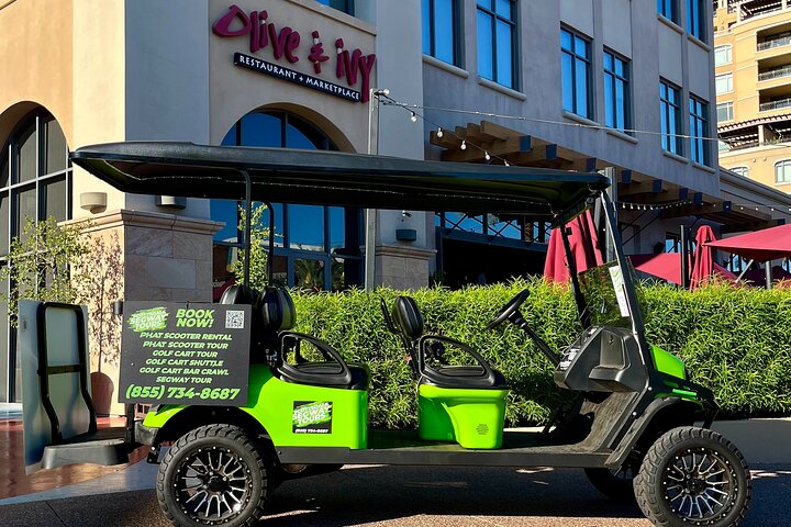 1.5 Hour Stretch Limo Golf Cart Tour, Ultimate Old Town Exploration