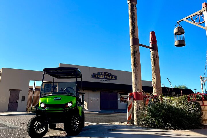 1.5 Hour Stretch Limo Golf Cart Tour, Ultimate Old Town Exploration