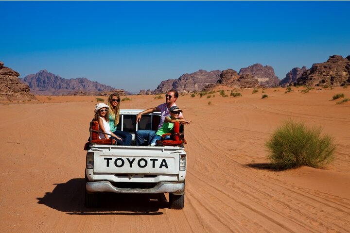 2-Day Private Tour from Amman: Petra, Wadi Rum Camp & Dead Sea.