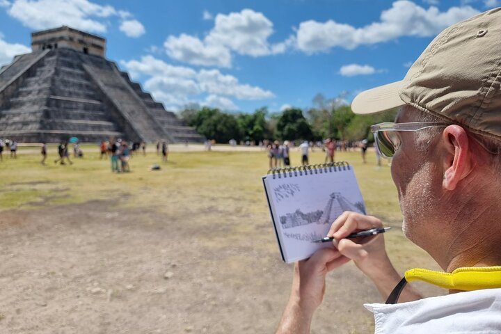Private Chichen Itza & Yaxunah Ruins with Cenote