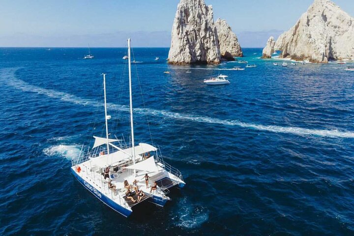 Cabo San Lucas Sunset Cruise with Open Bar and Snacks