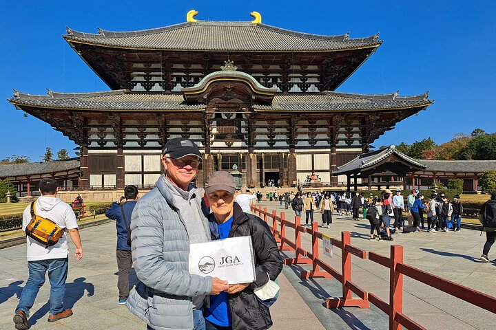 Nara Day Trip from Osaka by Private Car with Licensed Guide