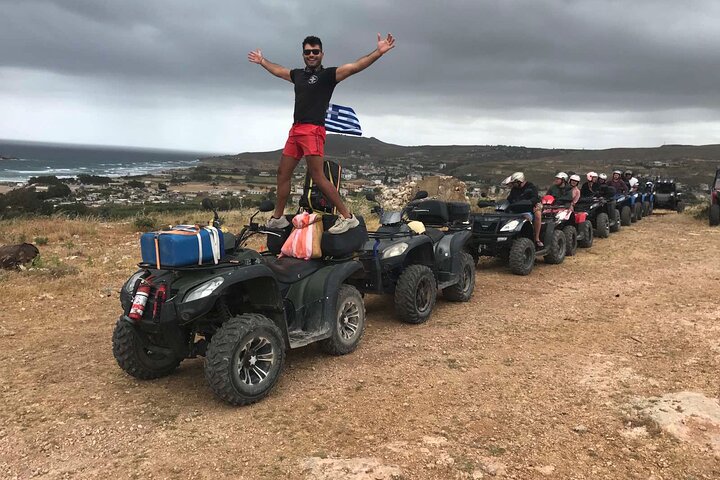 5Hour Safari Tour in Crete(Heraklion)with Quad,Jeep,Buggy & Lunch