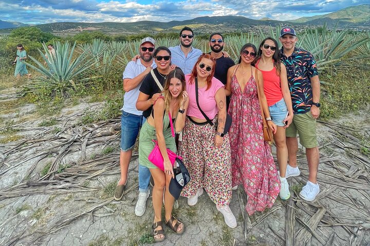Private Tour: Monte Albán, Hierve el Agua, Teotitlán and Mezcal
