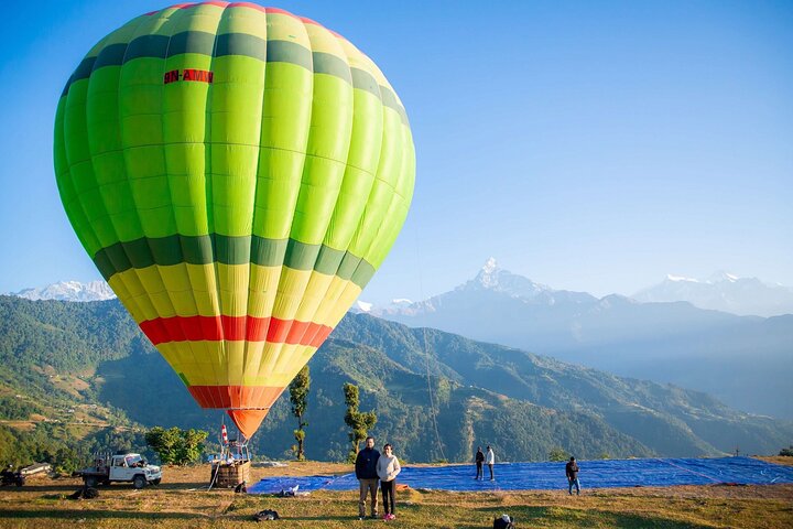 Pokhara: Hot Air Ballooning Tour in Pokhara