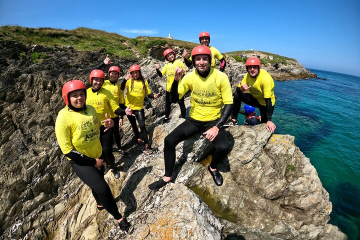 Half-Day Coasteering in Newquay Cornwall