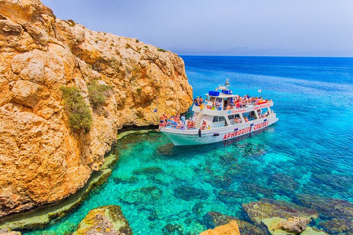 From Protaras: Turtle Cove & Blue Lagoon Cruise