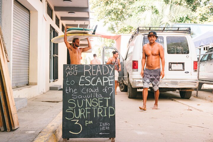 From Sayulita: Surf Trip to La Lancha Beach -all ages & levels