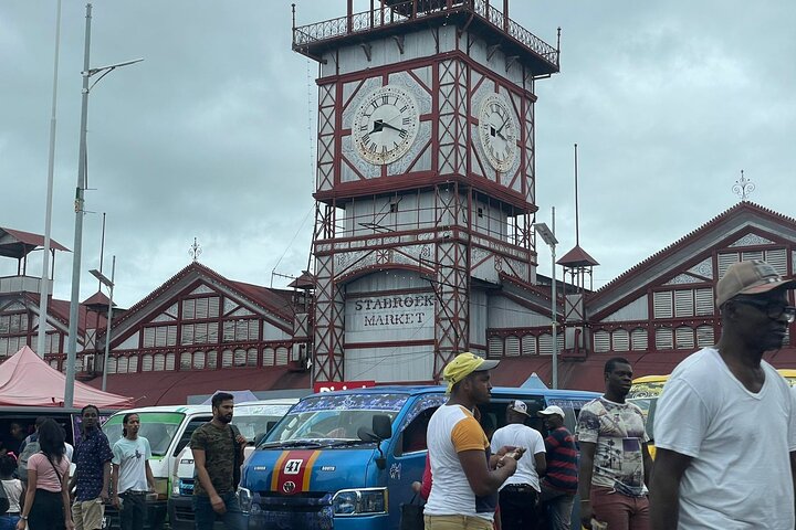 Guyana's City Center Tour with Lunch