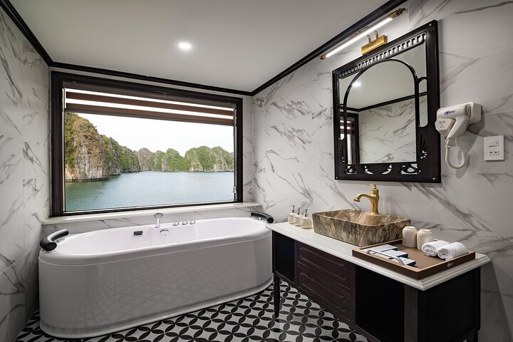 2-Day Luxury Halong & Lan Ha Bay Aspira Cruise from Hanoi