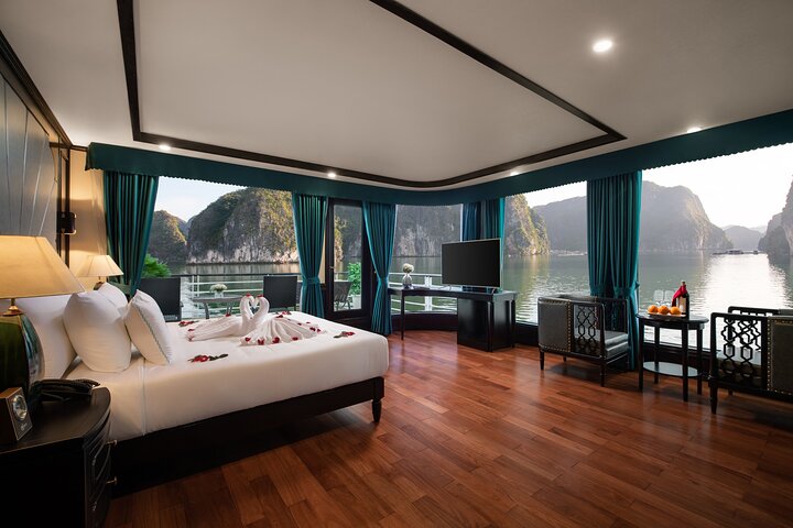2-Day Luxury Halong & Lan Ha Bay Aspira Cruise from Hanoi