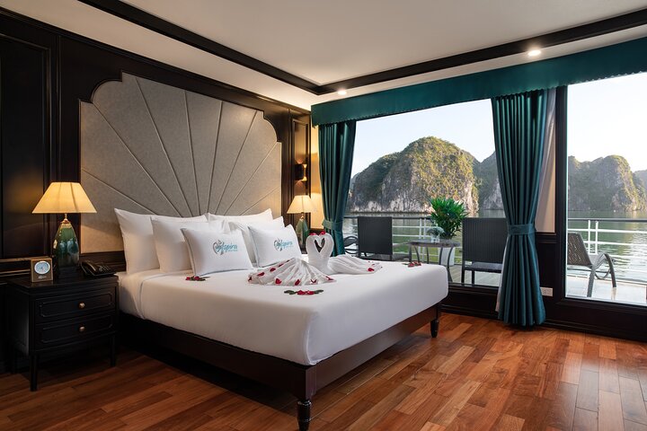 2-Day Luxury Halong & Lan Ha Bay Aspira Cruise from Hanoi