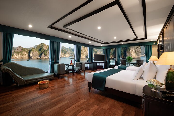 2-Day Luxury Halong & Lan Ha Bay Aspira Cruise from Hanoi