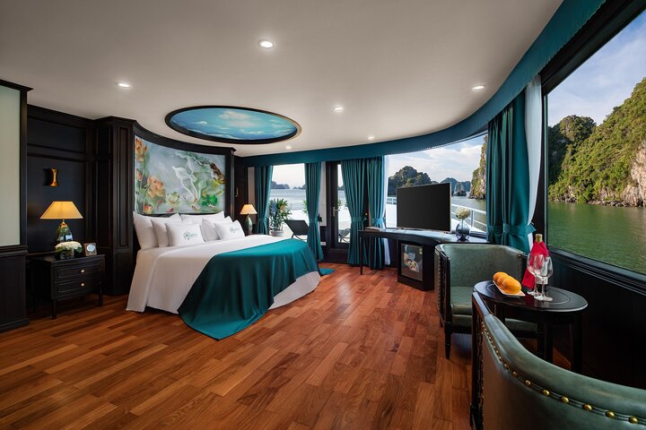 Top Tier: Overnight Ha Long Bay Cruise 5-Star, Balcony Cabin-2D1N