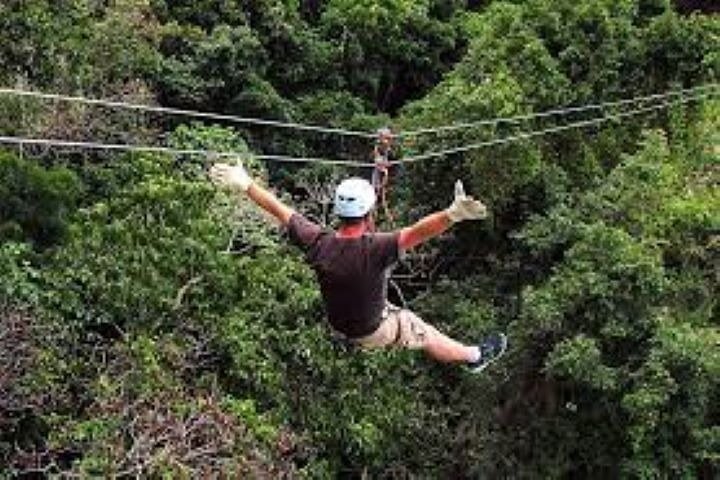 Largest Zipline in South Pacific & Cave Exploration in Nadi