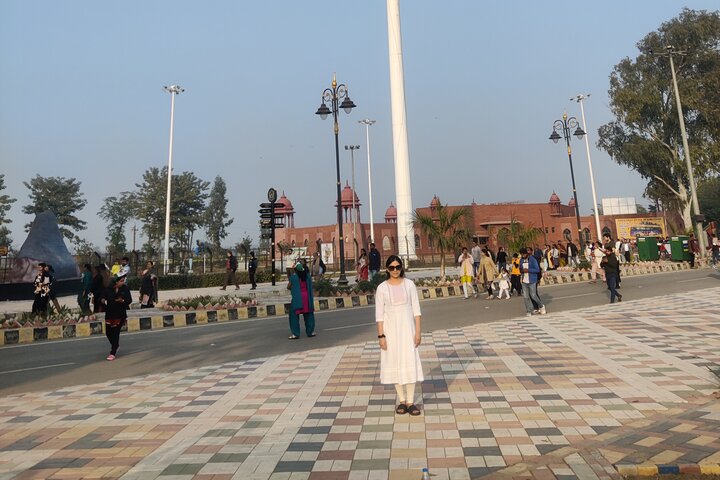 Amritsar Wagah Border Flag Ceremony.