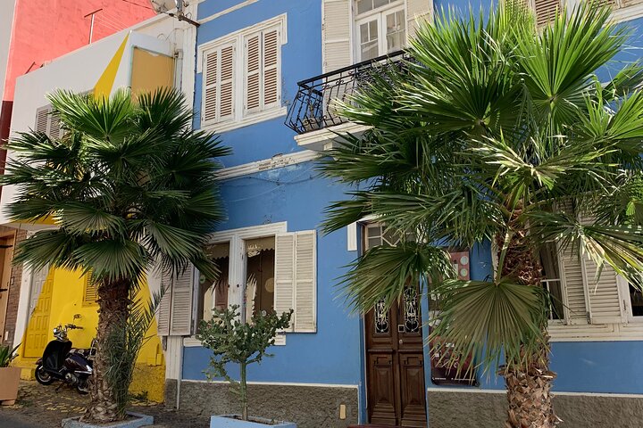 Walking tour with traditional music in Mindelo