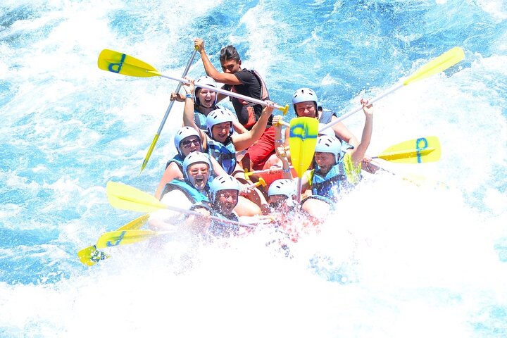 from Belek: Whitewater Rafting at Koprulu Canyon