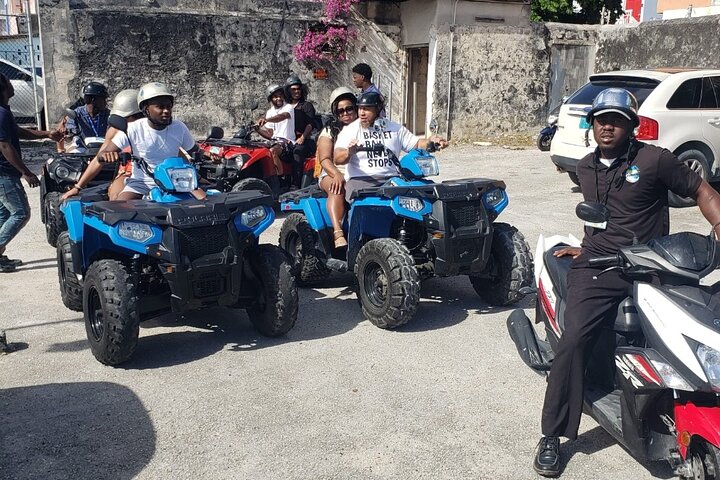ATV Half Day City Tour in Nassau: Guided Tour With Free Samples