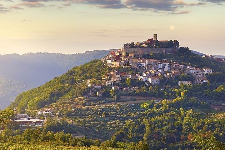 Istrian Inland: Motovun and Grožnjan half day tour (From Rovinj)