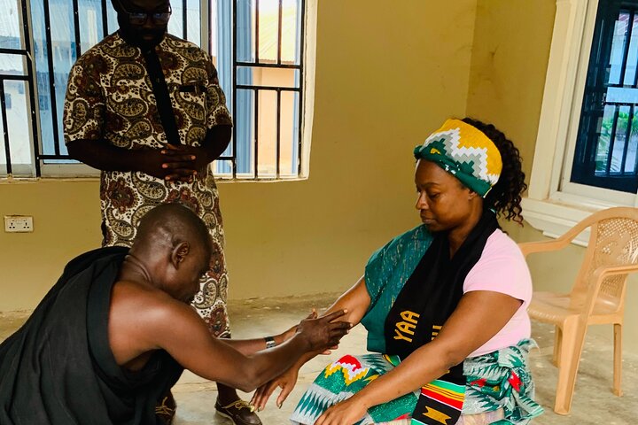 Traditional naming ceremony For African Diasporas in Kumasi
