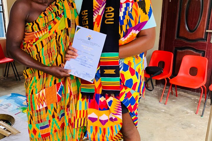 Traditional naming ceremony For African Diasporas in Kumasi