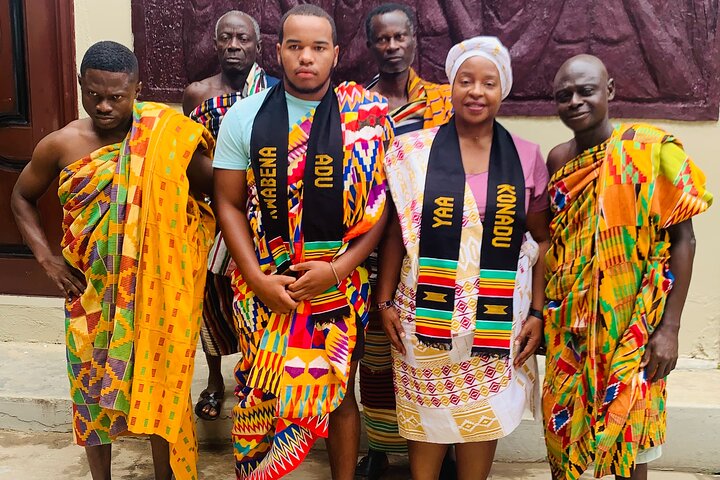 Traditional naming ceremony For African Diasporas in Kumasi
