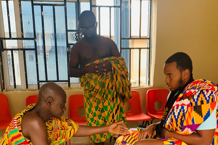 Traditional naming ceremony For African Diasporas in Kumasi