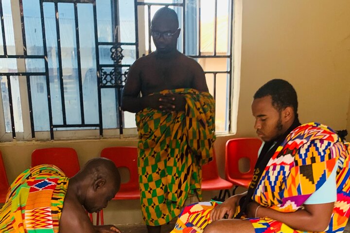 Traditional naming ceremony For African Diasporas in Kumasi