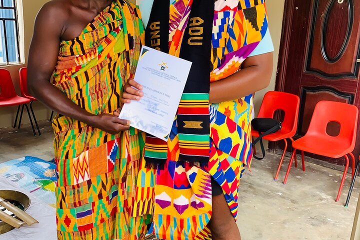 Traditional naming ceremony For African Diasporas in Kumasi