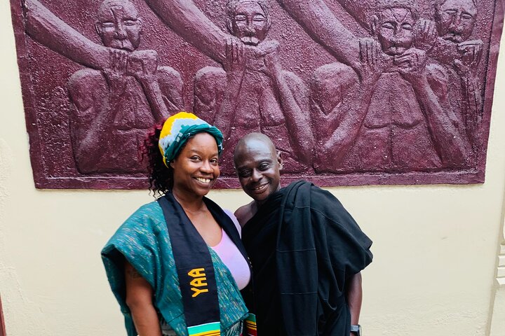 Traditional naming ceremony For African Diasporas in Kumasi