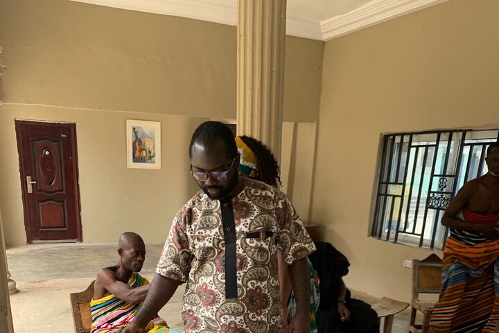 Traditional naming ceremony For African Diasporas in Kumasi