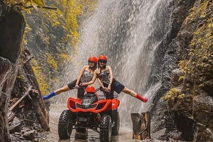Ubud ATV Ride Through Elephant Cave, Monkey Forest, Waterfall