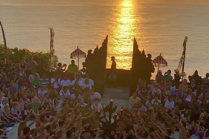 Kecak Fire Dance and Uluwatu Temple with Private Car Service